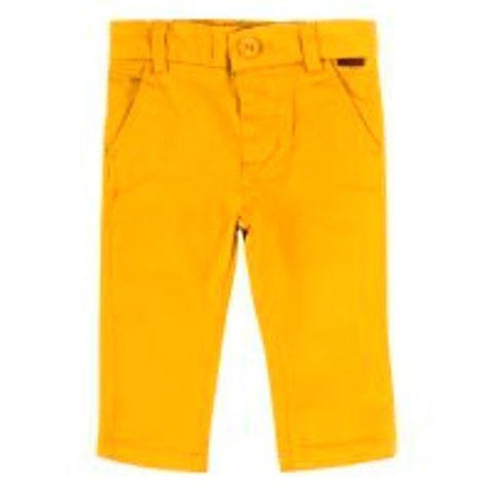 Boboli baby Jongens broek - Geel - Maat 68/6M