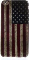iPhone 6(S) Plus (5.5inch) - Hoes, case, cover - TPU - USA vlag