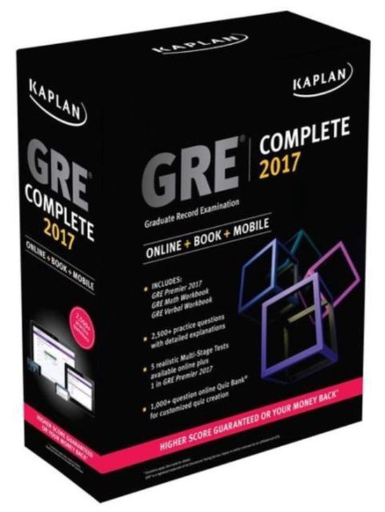 GRE Complete 2017 + Online - cover