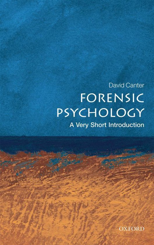 Very Short Introductions - Forensic Psychology - cover