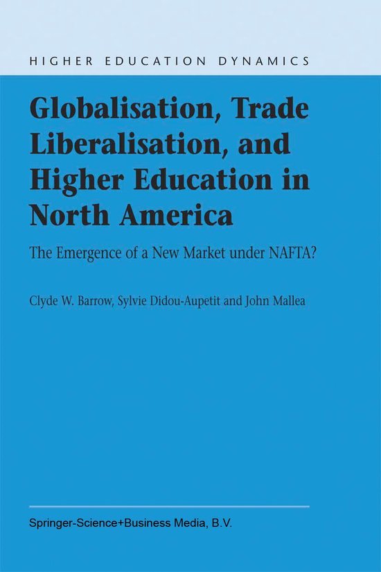 Higher Education Dynamics 4 - Globalisation, Trade Liberalis ... - cover