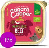 17x Edgard & Cooper Kuipje Vers Vlees Bio Rund 100 gr