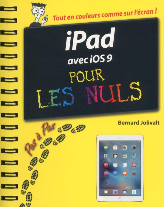 IPad avec iOS 9 Pas à pas Pour les Nuls - cover