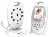 Babyfoon met Camera - 2 Inch Video Babyphone - Baby Monitor met Temperatuursensor - Wit