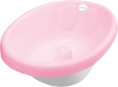 Sobble Roze - Original Cushioned Baby Bath Tub, veilig en comfortabel, houding van de baby aan te passen met babystopper, voor baby‘s van 0 tot 18 maanden, isolatie houdt het water warm, BPA-vrij, 4 kleuren