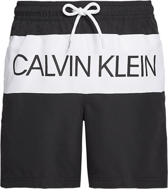 Calvin Klein jongens zwembroek - zwart/logo-128-140 | bol.com