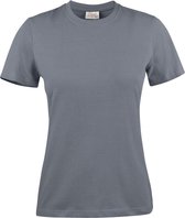 Printer T-shirt Lady 2264028 Staalgrijs - Maat L