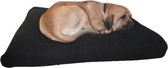 Topmast Comfortbag Coussin pour chien en polyesther imperméable noir 100x70 cm