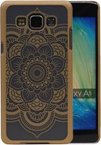 Samsung Galaxy A5 2015 - Roma Hardcase Hoesje Goud