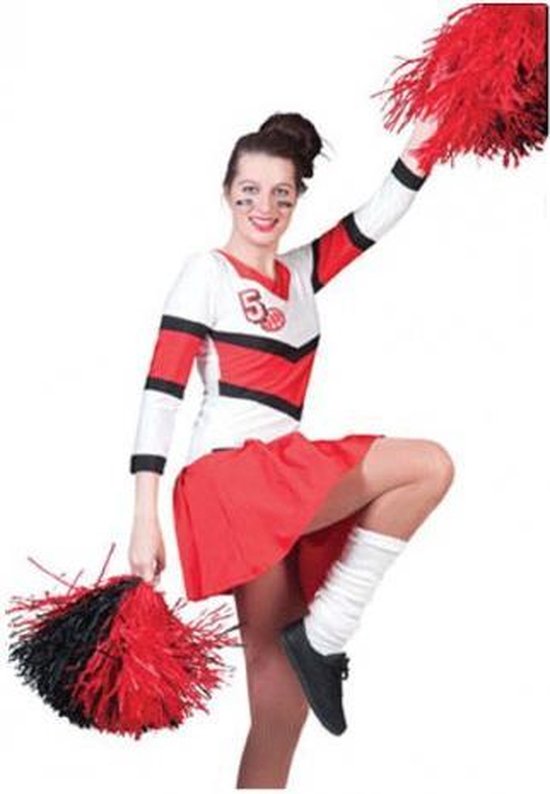 Cheerleader kleedje voor dames 44-46 (2xl/3xl)