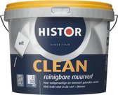 Histor Clean Muurverf - 5 liter - Wit met grote korting