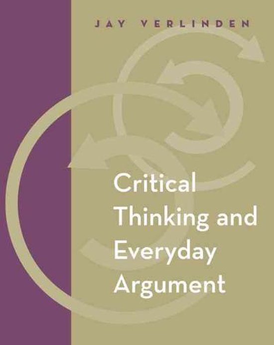 textbook of critical thinking to argument