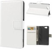 Cyclone Wallet Hoesje Sony Xperia Z1 Compact wit