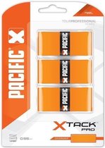 Pacific X Tack Pro Overgrip Feel Oranje 0.55 Mm 3 Stuks