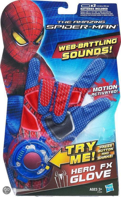 Installatie Ziek persoon Luchtvaartmaatschappijen Spider-Man FX - Handschoen | bol.com