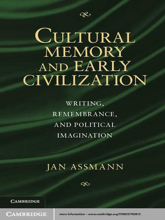 Cultural Memory and Early Civilization - cover