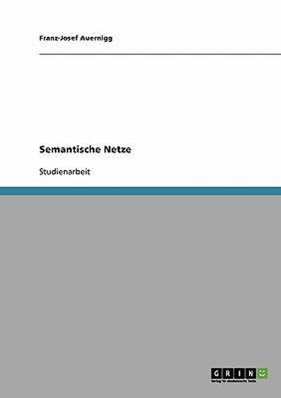 Semantische Netze - cover