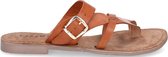 Lazamani 75.608 Slippers - Dames - Cognac - Maat 36