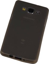Samsung Galaxy A5 TPU Hoesje Transparant Grijs � Back Case Bumper Hoes Cover