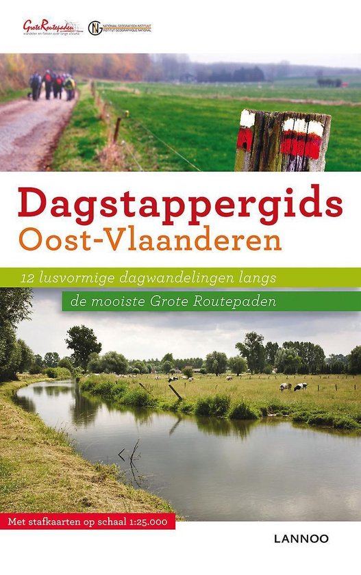 Cover van het boek 'Dagstappergids Oost-Vlaanderen' van  Nvt