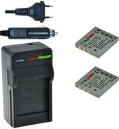ChiliPower NP-40 Fuji Kit - Camera Batterij Set