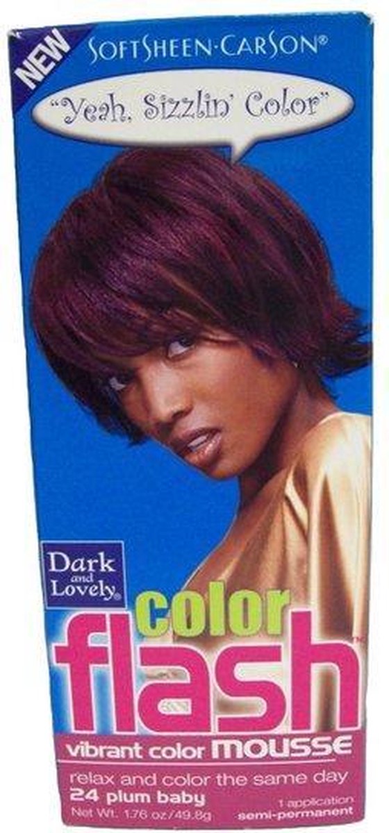 Dark and Lovely Color Flash Plum Baby