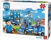 Kinderpuzzel POLICETEAM 50 Stukjes