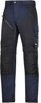 Snickers RuffWork werkbroek 6303-9504 Navy/Black mt.64