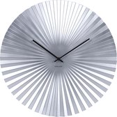 Karlsson Klok Wall clock Sensu XL steel silver