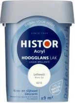Histor Perfect Finish Lak Acryl Hoogglans 0,75 liter - Leliewit