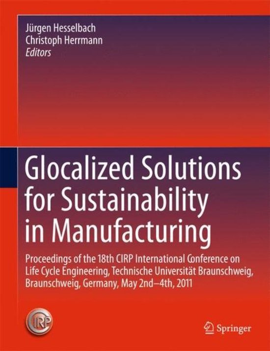 Glocalized Solutions for Sustainability in Manufacturing - cover