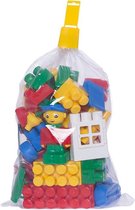 Bouwstenen speelgoed set medium - Maxi blokken - 65 stuks - Combiplay