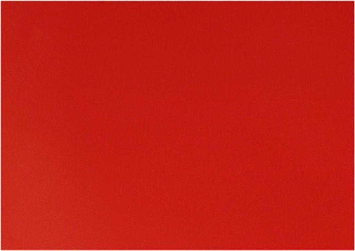 Glanspapier, vel 32x48 cm, 80 gr, 25 vellen, rood | bol.com