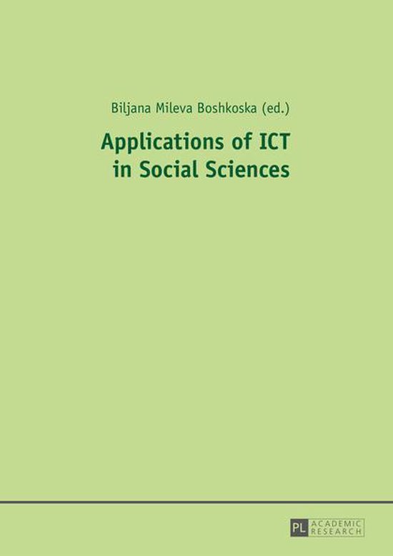 Applications of ICT in Social Sciences - cover
