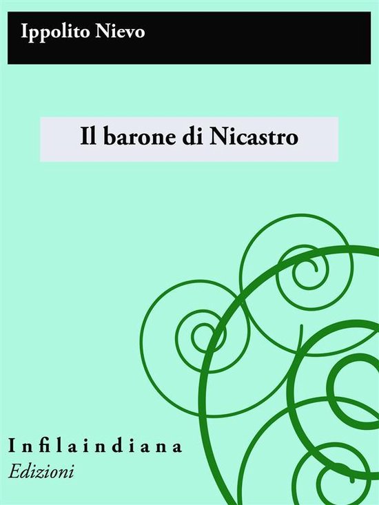 Il barone di Nicastro - cover