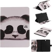 Samsung Galaxy Tab S3 9.7 - hoes, cover, case - PU leder - TPU - Panda