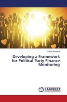 Developing a Framework for Political Party Finance Monitoring