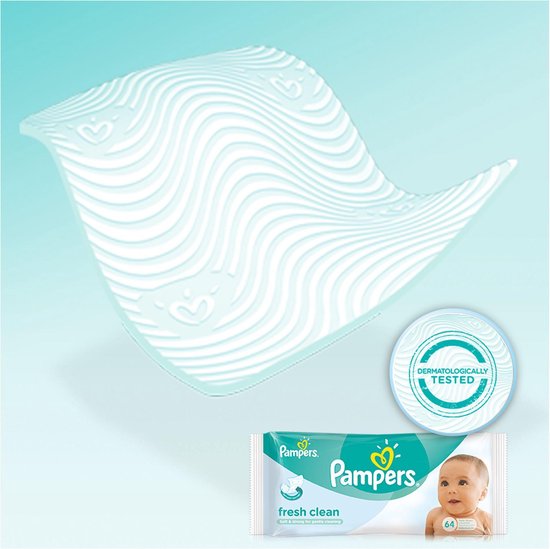 Pampers Fresh Clean Billendoekjes - 960 Doekjes - Nu 54% korting Pampers Fresh Clean Billendoekjes - 960 Doekjes - Nu 54% korting