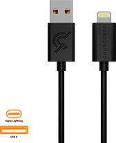 Chargeroo Apple Lightning kabel 1.2 meter - iPhone of iPad opladen en data overdracht – Zwart