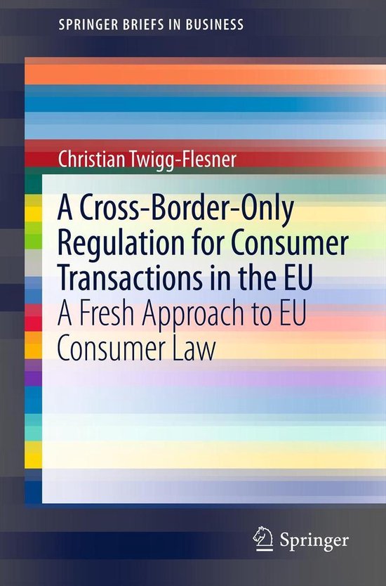 Economics and Finance (R0) - A Cross-Border-Only Regulation  ... - cover