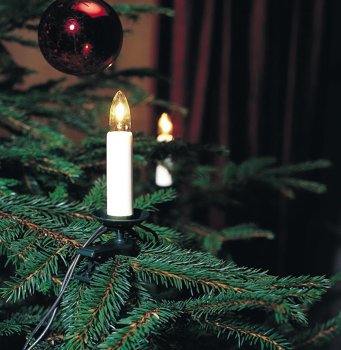 Konstsmid Kerstboomverlichting 16 kaarsen 1050 cm rechte lijn
