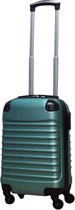 Valise bagage à main Royalty Rolls à roulettes 27 litres - légère - serrure à combinaison - verte