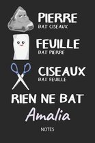 Rien ne bat Amalia - Notes