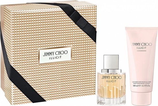 Jimmy Choo Illicit Tset 60 Ml Eau De Parfum Spray 100 Ml Bodylotion Damesparfum