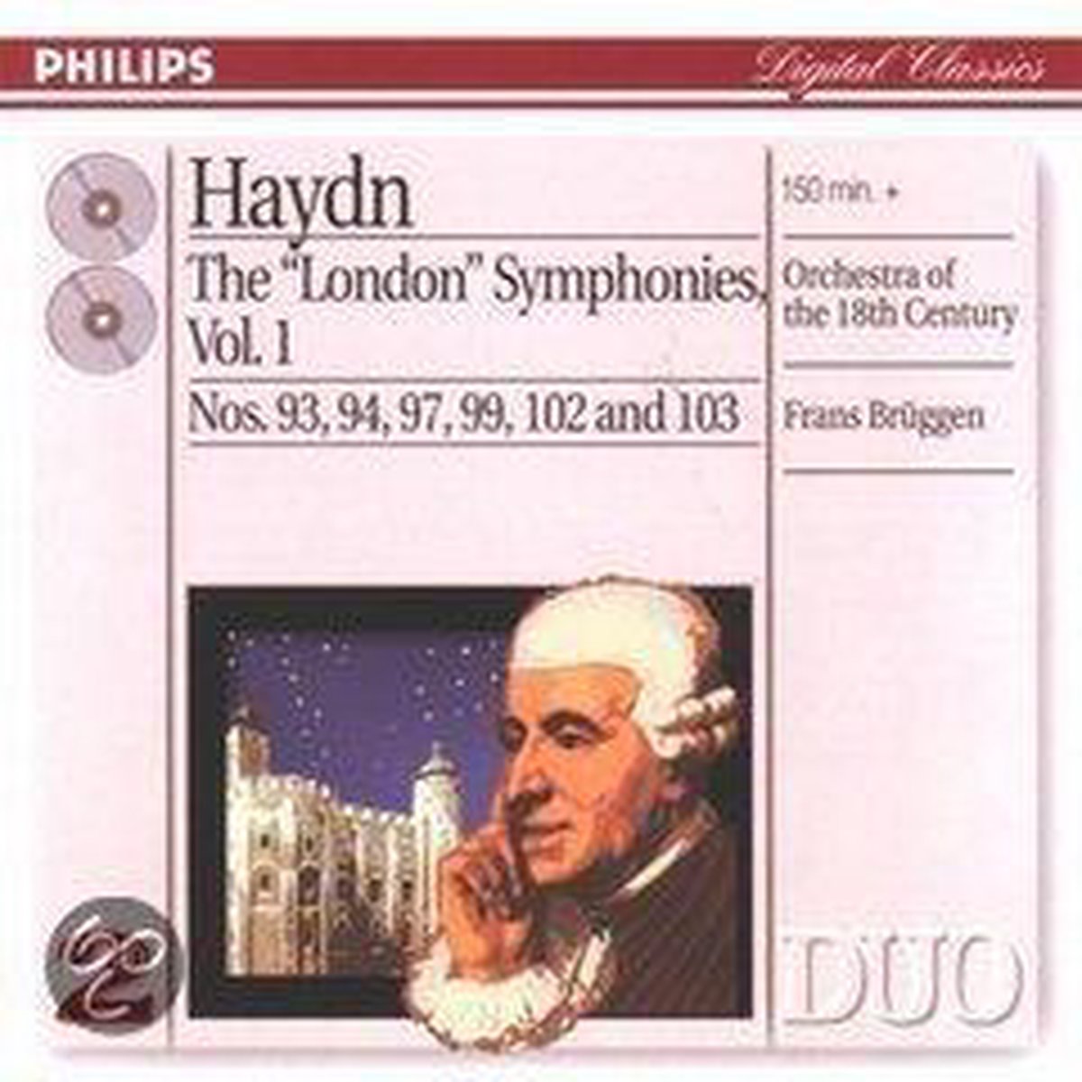 Haydn: The London Symphonies Vol 1 / Frans Bruggen et al - Frans Brüggen