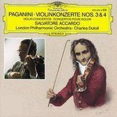 Paganini: Violin Concertos no 3 & 4 / Accardo, Dutoit