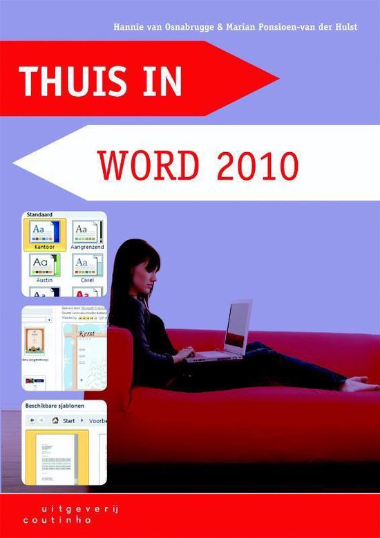 Cover van het boek 'Thuis in Word 2010' van H. van Osnabrugge