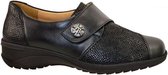 Solidus -Dames -  zwart - lage gesloten schoenen - maat 42