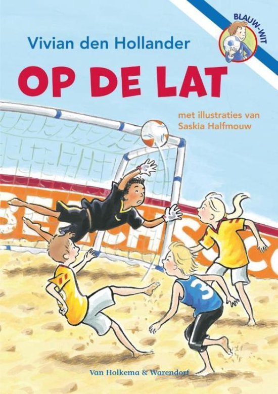Blauw-Wit 1 - Op de lat - cover