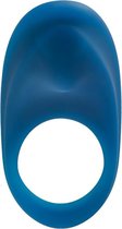 Vedo – Siliconen Koppel Penis Ring met Clitoris Vibrator voor een Spannende Ervaring – 10 cm – Blauw